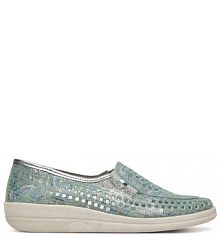 Półbuty Comfortabel zielone damskie