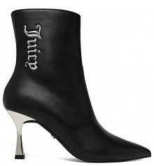 Botki na obcasie Juicy Couture czarne