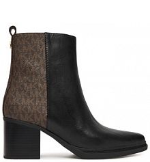 Botki na obcasie MICHAEL Michael Kors czarne