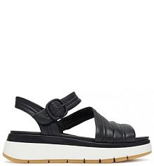 Sandały na obcasie Clarks czarne