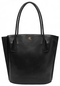 Torebka shopperka Calvin Klein czarna