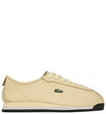 Sneakersy Lacoste écru damskie
