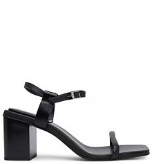 Sandały na obcasie Calvin Klein czarne