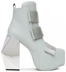 Botki na obcasie United Nude szare