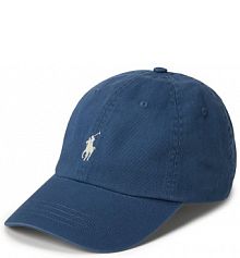 Czapka z daszkiem Polo Ralph Lauren niebieska damska