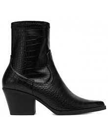 Botki na obcasie DeeZee czarne