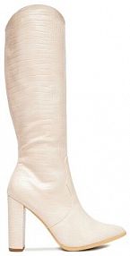 Klapki eleganckie DeeZee écru