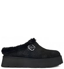 Klapki Guess czarne damskie