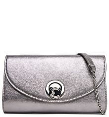 Torebka wieczorowa Coccinelle srebrna