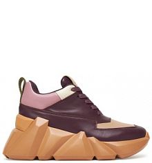 Sneakersy United Nude bordowy damskie