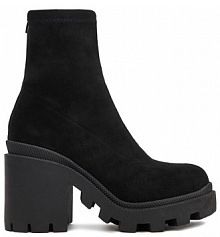 Botki na obcasie DeeZee czarne