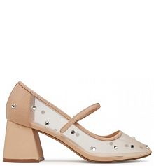 Półbuty na obcasie Call It Spring beżowe