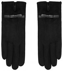 Rękawiczki Nine West czarne damskie