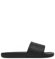 Klapki Calvin Klein czarne damskie