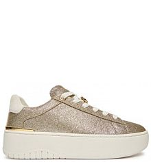 Sneakersy MICHAEL Michael Kors złote damskie