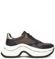 Sneakersy MICHAEL Michael Kors brązowe damskie