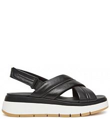 Sandały na obcasie Clarks czarne