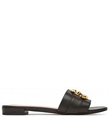 Klapki Coccinelle czarne damskie