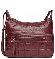 Torebka listonoszka Lasocki bordowy