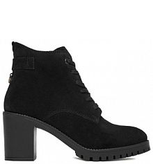 Botki na obcasie Lasocki czarne