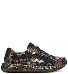 Sneakersy Laura Vita czarne damskie
