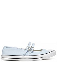 Baleriny Converse niebieskie jasne