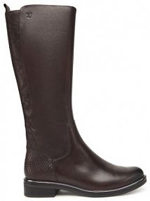 Kozaki Caprice brązowe damskie