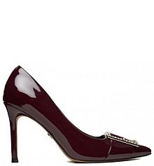 Szpilki Nine West bordowy