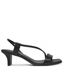 Sandały na obcasie Calvin Klein czarne