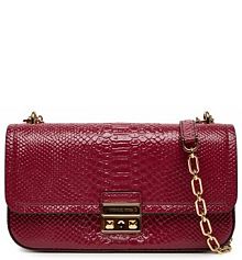 Torebka wieczorowa MICHAEL Michael Kors bordowy