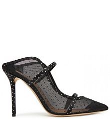 Klapki MALONE SOULIERS czarne damskie