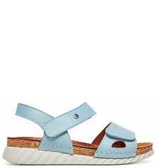 Sandały Comfortabel błękitny damskie