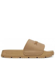 Klapki Juicy Couture beżowe damskie