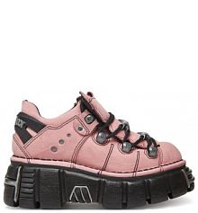 Sneakersy NEW ROCK różowe damskie