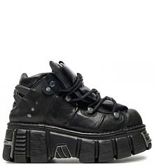 Sneakersy NEW ROCK czarne damskie