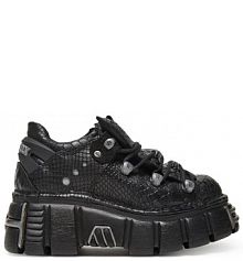 Sneakersy NEW ROCK czarne damskie