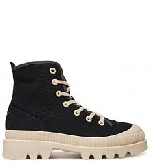 Sneakersy Aeronautica Militare czarne damskie