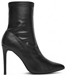 Botki na obcasie DeeZee czarne