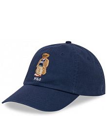 Czapka z daszkiem Polo Ralph Lauren granatowa damska