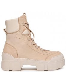 Botki Vic Matié beżowe damskie