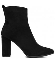 Botki na obcasie DeeZee czarne