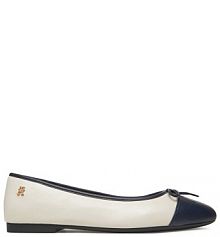 Baleriny Tommy Hilfiger beżowe