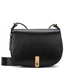 Torebka listonoszka Polo Ralph Lauren czarna