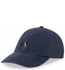 Czapka z daszkiem Polo Ralph Lauren granatowa damska
