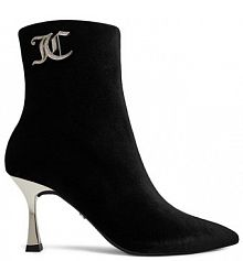 Botki na obcasie Juicy Couture czarne
