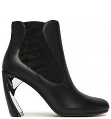 Botki na obcasie United Nude czarne