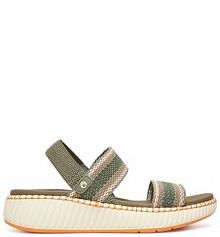 Sandały Jana zielone damskie