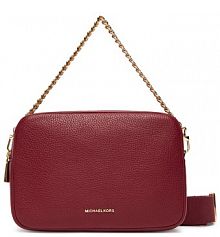 Torebka listonoszka MICHAEL Michael Kors bordowy