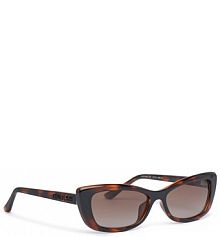 Okulary Guess brązowe damskie