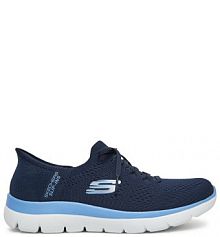 Sneakersy Skechers granatowe damskie